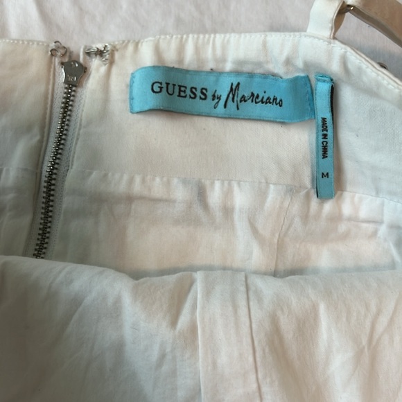 Guess by Marciano White Embellished Dress Size M - Picture 5 of 14